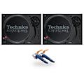 Technics SL-1200MK7 Direct Drive Turntable Pair with Ortofon Concorde DJ Cartridge Twin Pack