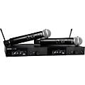 Shure SLXD24D/SM58 Dual-Channel Wireless Vocal Microphone System With SM58 Band H55Band G58