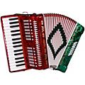 SofiaMari SM-3232 32 Piano 32 Bass Accordion Condition 2 - Blemished Red and Green Pearl 197881076023Condition 2 - Blemished Red and Green Pearl 197881076023