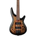 Ibanez SR600E 4-String Electric Bass Guitar Cosmic Blue Starburst FlatAntique Brown Stained Burst