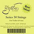 The String Centre Series 50 Violin string set 3/4 Size1/2 Size