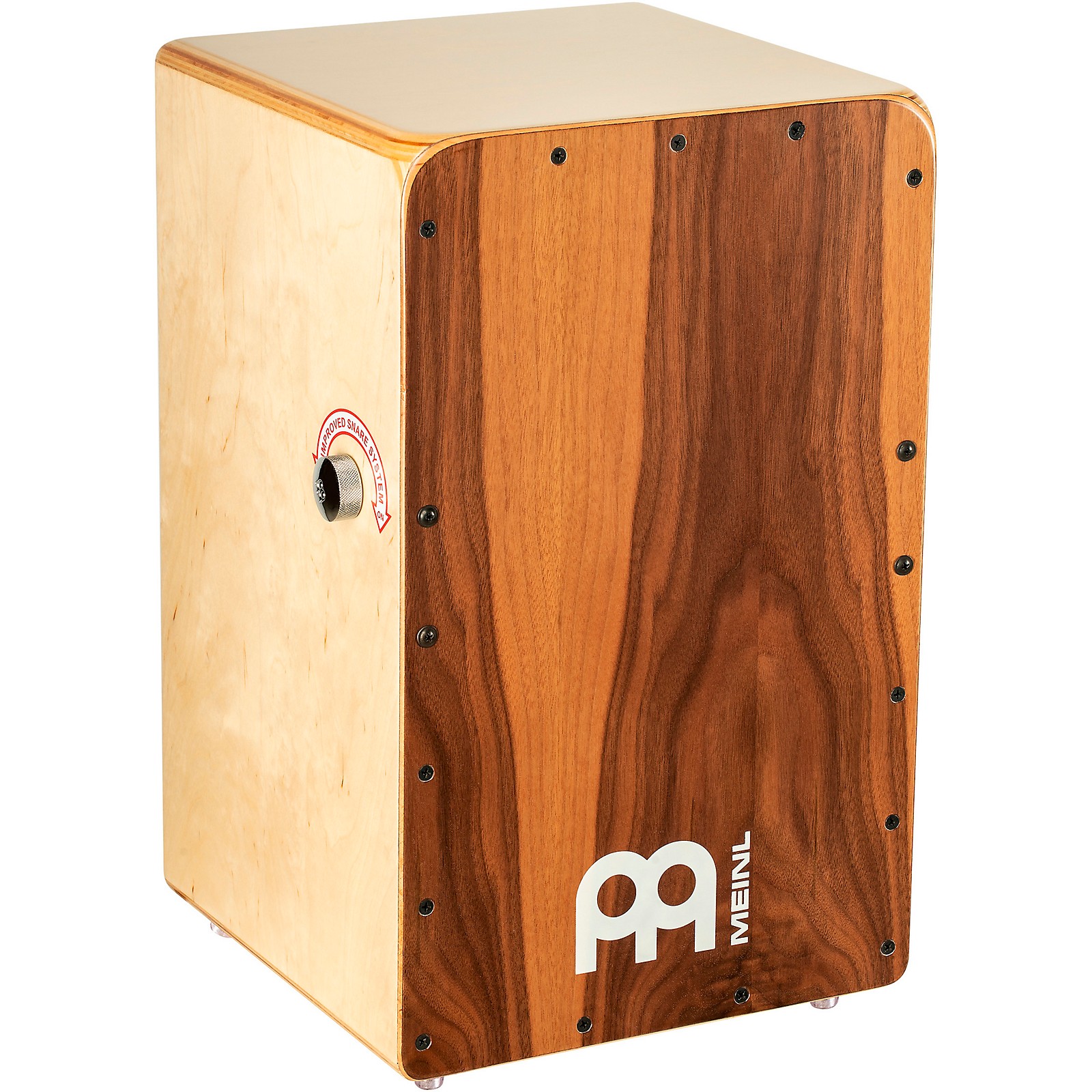 Meinl Snarecraft Series Professional Cajon With Walnut Frontplate