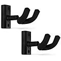 Proline Solid Wood Guitar Hanger - Black, 2-Pack