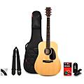 Martin Special D-X2E Spruce-Rosewood HPL Acoustic-Electric Guitar Pack Natural