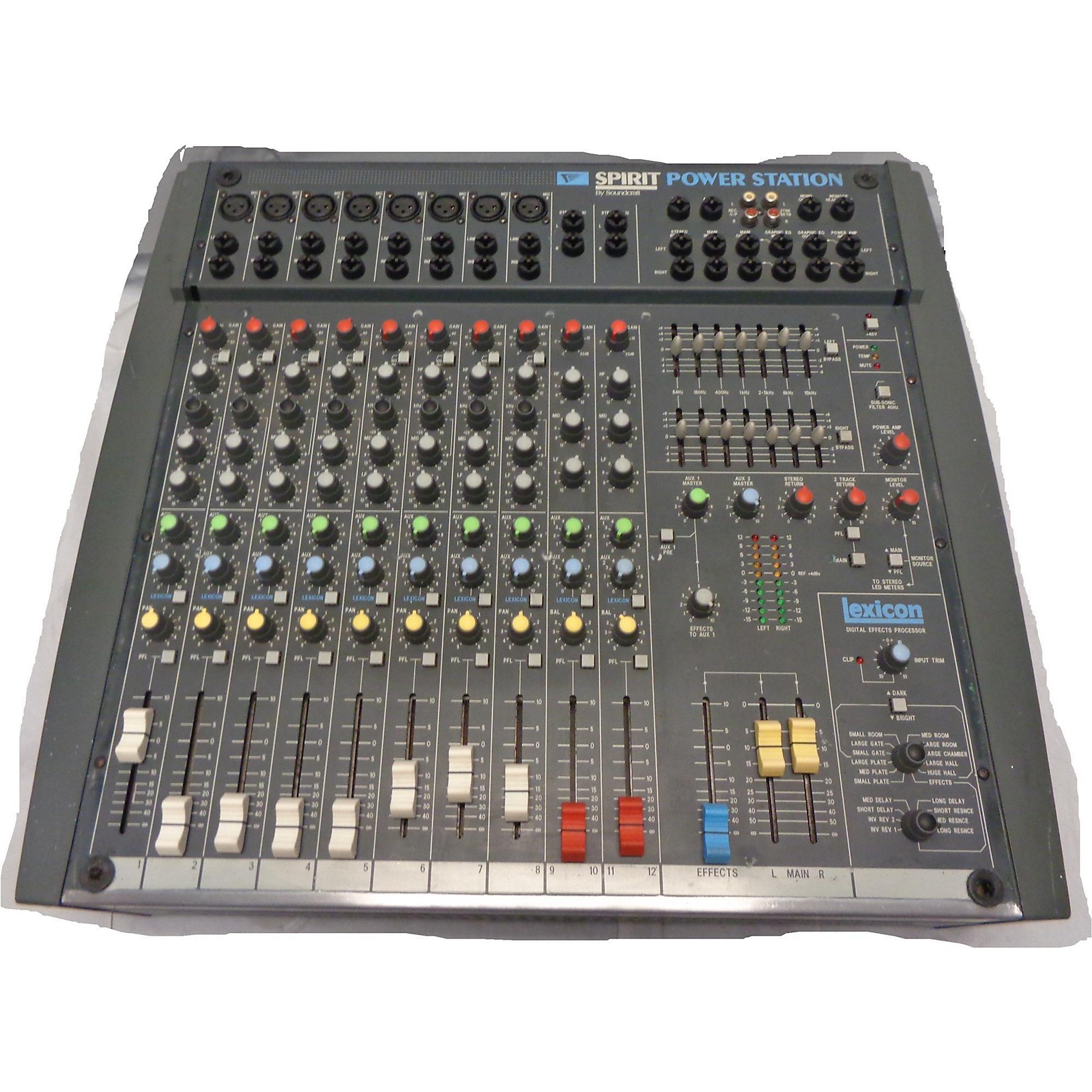 Soundcraft Spirit Power Station Powered Mixer Musician S Friend