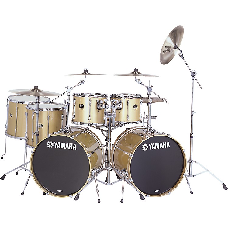 Yamaha Stage Custom Advantage 7pc Double Bass Drumset Musician's Friend