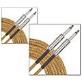 Musician's Gear Standard Instrument Cable Tweed, 20' 2-Pack - Gold