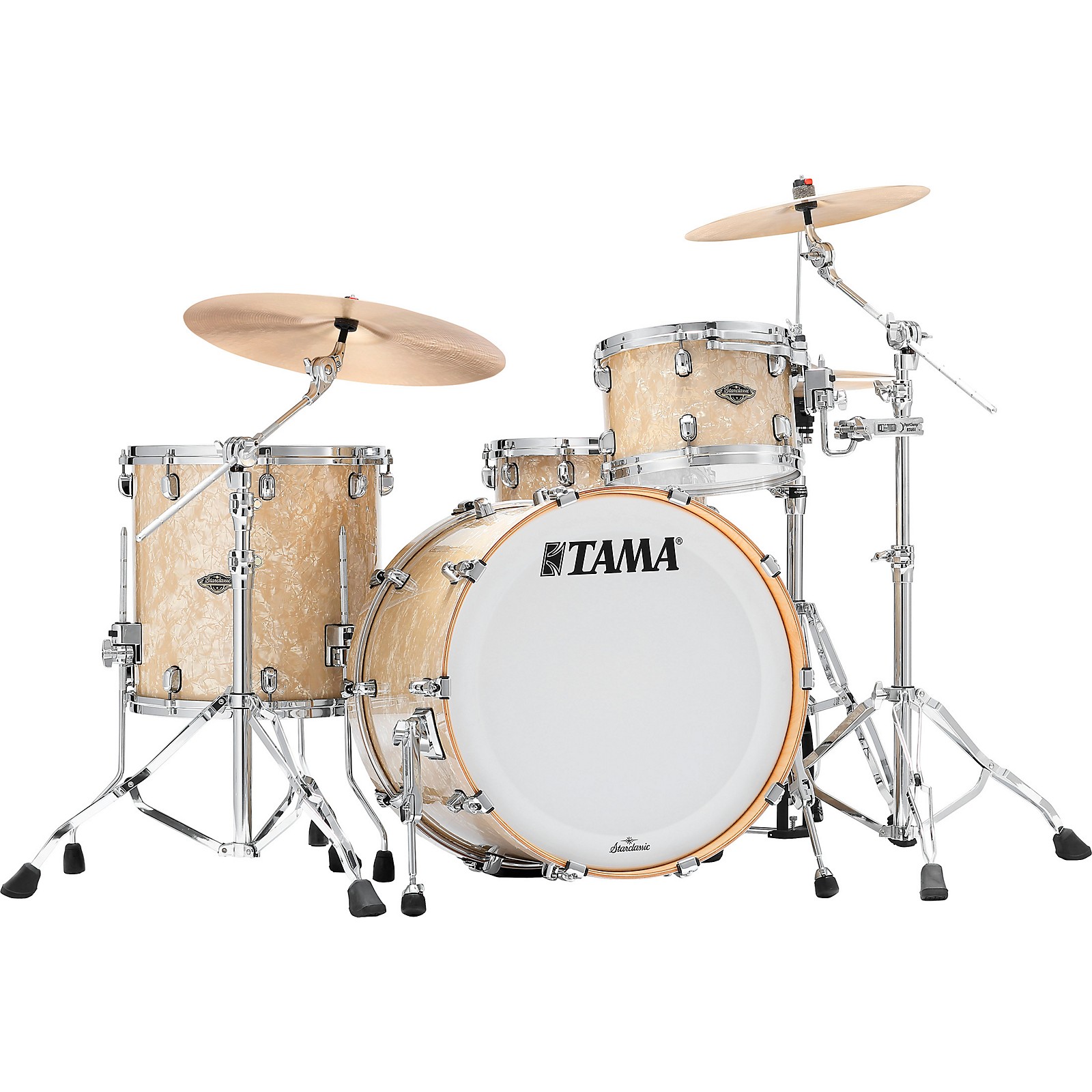 Tama Starclassic Walnut Birch Piece Shell Pack With Bass Drum