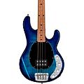 Sterling by Music Man StingRay Ray34 Flame Maple Electric Bass Guitar Heritage Cherry BurstNeptune Blue