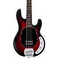 Sterling by Music Man StingRay Ray4 Electric Bass Vintage Cream White PickguardRuby Red Burst Black Pickguard