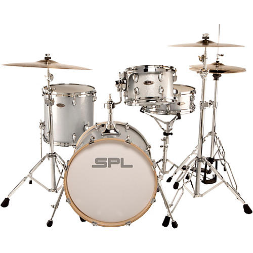 Sound Percussion Labs Street Bop Birch Ply 4Piece Shell Pack Silver