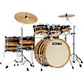 TAMA Superstar Classic 7-Piece Shell Pack Ice Ash WrapNatural Ebony Tiger Wrap