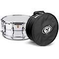 Ludwig Supraphonic Snare Drum Chrome With Protection Racket Case
