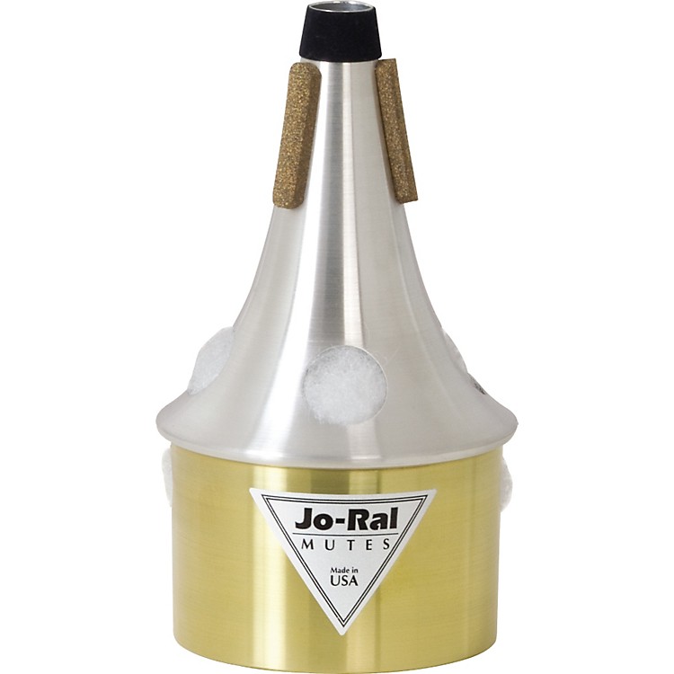 JoRal TPT4B Brass Bottom Trumpet Bucket Mute Musician's Friend