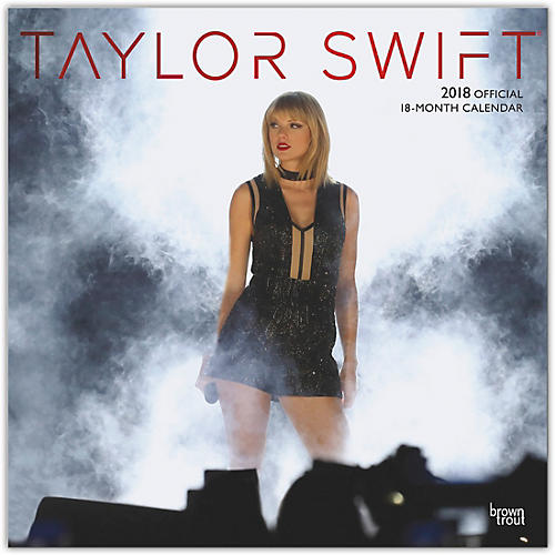 Browntrout Publishing Taylor Swift 2018 Wall Calendar Musician's Friend
