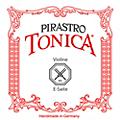 Pirastro Tonica Series Violin E String 1/16-1/32 Size Steel / Aluminum Medium Ball End4/4 Size Silvery Steel Weich Ball End