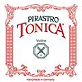 Pirastro Tonica Series Violin String Set 4/4 Size Medium - E String Silvery Steel Loop End1/16-1/32 Size Medium