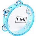 LMI Transparent Tambourine with Head Pink 15CMBlue 15CM