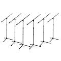 Musician's Gear Tripod Boom Microphone Stand 6-Pack - Black