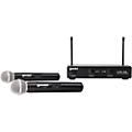 Gemini UHF-02M 2-Channel Wireless Handheld Microphone System, 517.6/521.5mHz S34S12