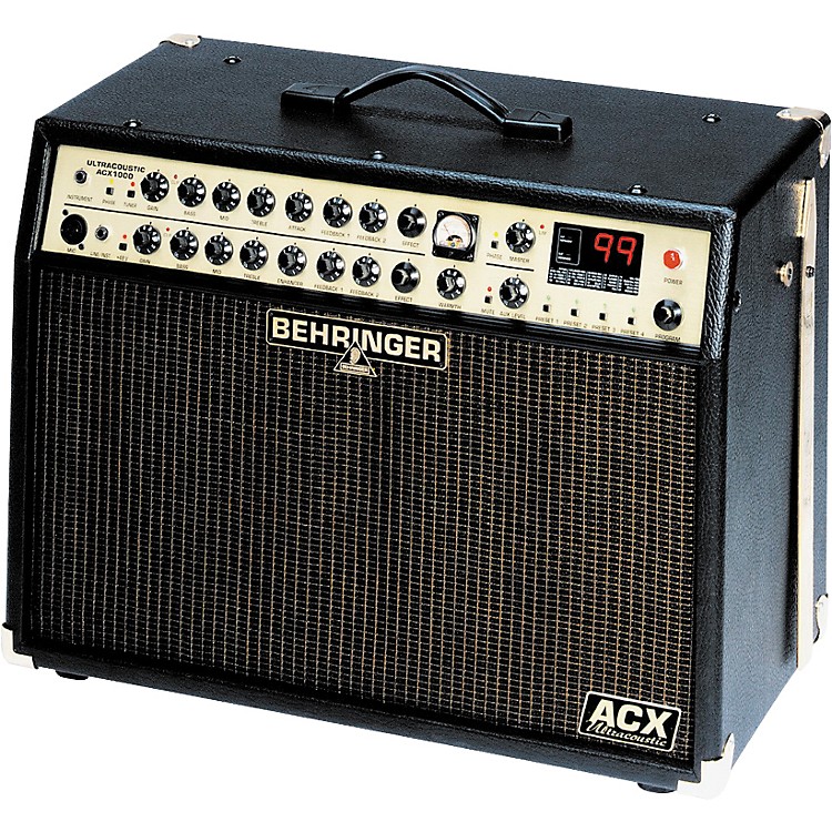 Behringer ULTRACOUSTIC ACX1000 2x60W Acoustic Amp Musician's Friend