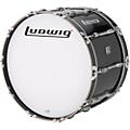 Ludwig Ultimate Marching Bass Drum - Black 18 in.16 in.