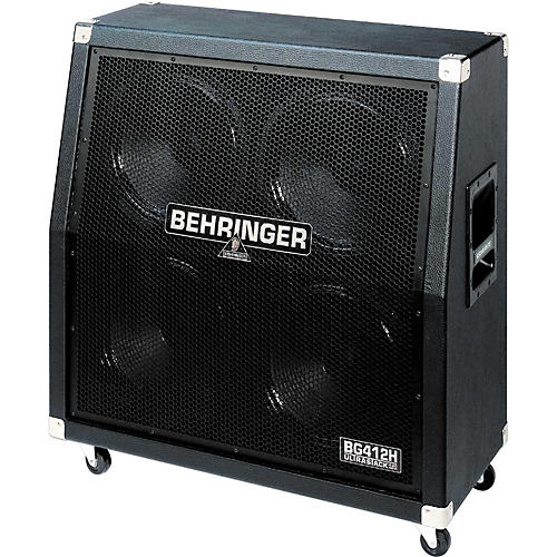 behringer ultrastack bg412h 4x12" angled guitar speaker cabinet