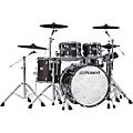 Roland VAD706 V-Drums Acoustic Design Drum Kit Pearl White FinishGloss Ebony Finish