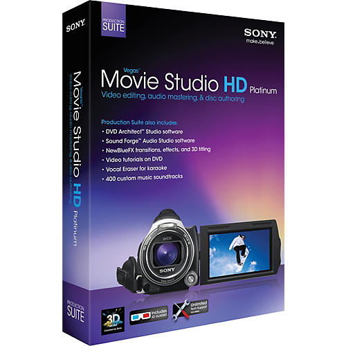 sony vegas movie studio hd platinum 11 windows xp