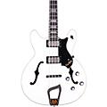 Hagstrom Viking Electric Short-Scale Bass Guitar Condition 3 - Scratch and Dent Transparent Cherry 197881127671Condition 1 - Mint White