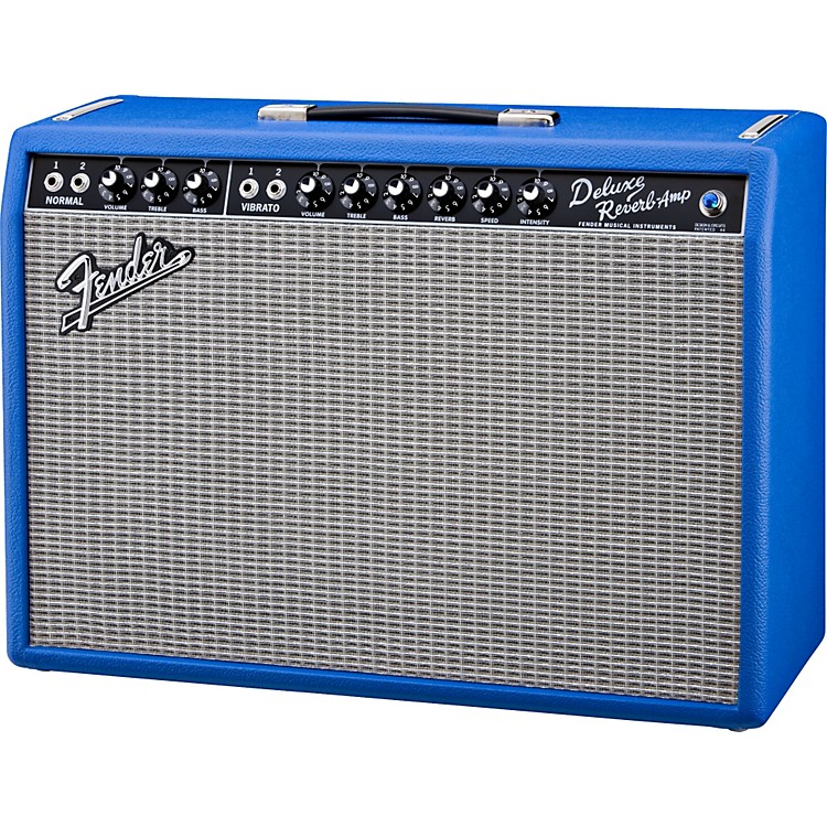 Fender Vintage Reissue '65 Deluxe Reverb Electric Blue 22W 1x12 Tube