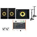 Universal Audio Volt 176 with KRK ROKIT G5 Studio Monitor Pair & S10 Subwoofer (Stands & Cables Included) ROKIT 5ROKIT 8