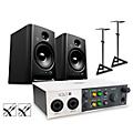 Universal Audio Volt 2 With Harbinger Studio Monitor Pair, Stands & Cables - SM508