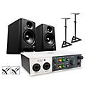 Universal Audio Volt 2 With Harbinger Studio Monitor Pair, Stands & Cables SM505SM505