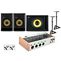 Universal Audio Volt 476P with KRK ROKIT G5 Studio Monitor Pair & S10 Subwoofer (Stands & Cables Included) ROKIT 5ROKIT 8