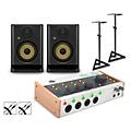 Universal Audio Volt 476P with KRK ROKIT G5 Studio Monitor Pair (Stands & Cables Included) ROKIT 8ROKIT 5