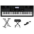 Casio WK-6600 76-Key Portable Keyboard Essentials Bundle