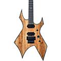 B.C. Rich Warlock Extreme Exotic with Floyd Rose Electric Guitar Black CherrySpalted Maple