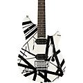 EVH Wolfgang Special Satin Striped Electric Guitar Satin White and BlackSatin White and Black