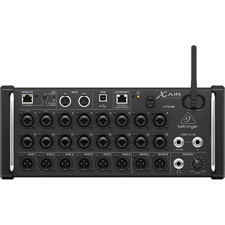Behringer X AIR XR18 Digital Rackmount Mixer Musician's Friend