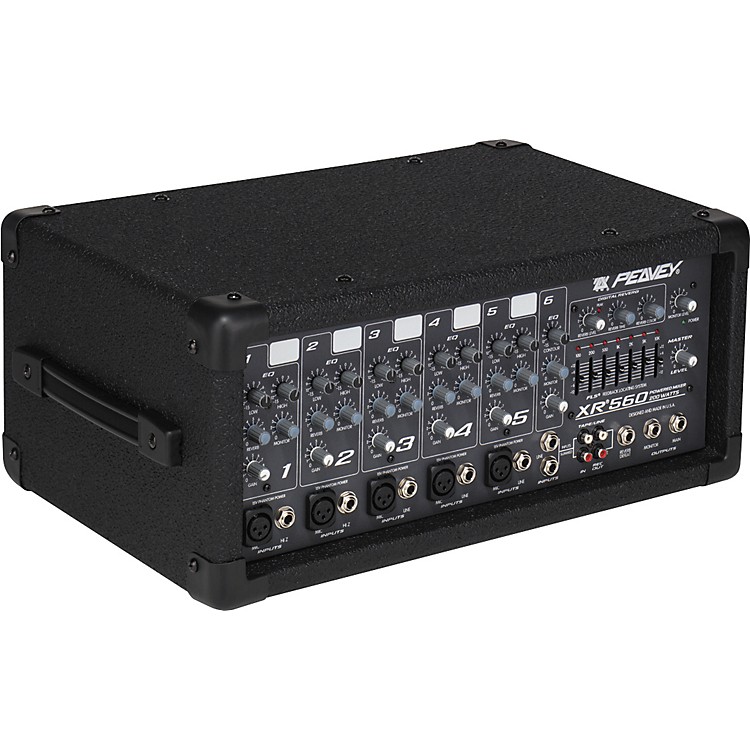Peavey XR560 200W 5Channel Powered Mixer Musician's Friend