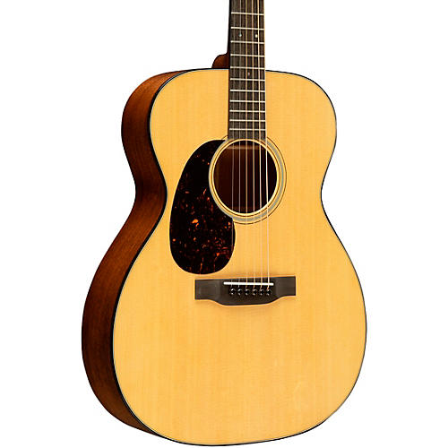 Martin 000-18 Standard Auditorium Left-Handed Acoustic Guitar Natural