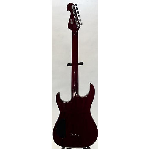 Washburn X50 Pro Q Solid Body Electric Guitar Trans Red