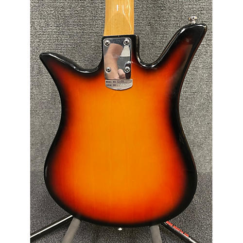 Vintage Teisco 1960s E110 Solid Body Electric Guitar 2 Color