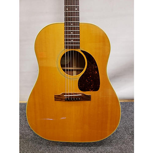 Vintage Gibson 1985 J45 Standard Acoustic Electric Guitar Natural