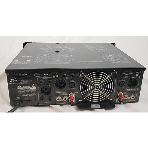Peavey CS800X 600W X2 Power Amp | Musician's Friend