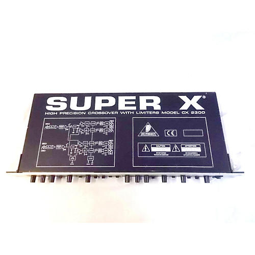 behringer super x cx2300 crossover