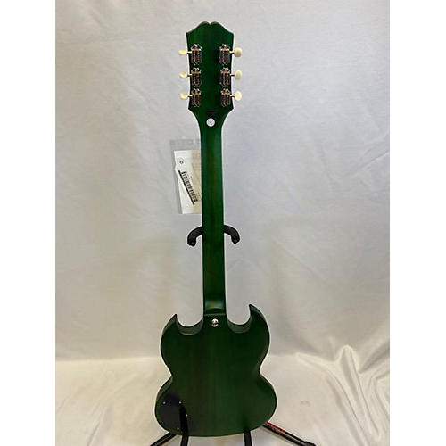 【希少】 Epiphone SG Classic Worn P90 Green Epiphone SG Classic Worn P-90s Electric Guitar - Worn