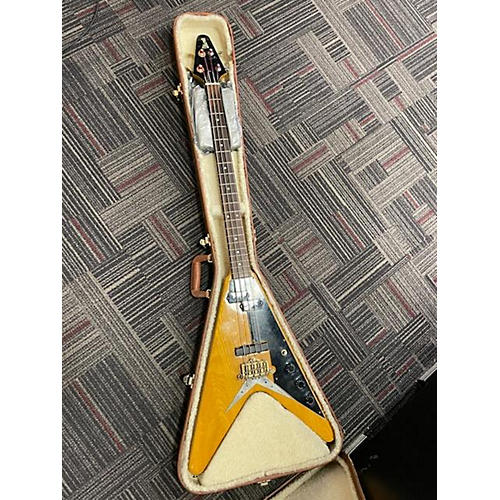 Vintage Ibanez 1977 2387B Rocket Roll V Bass Electric Bass Guitar