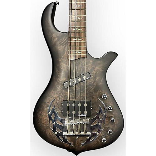 Traben Array Attack Electric Bass Guitar Trans Black | Musician's